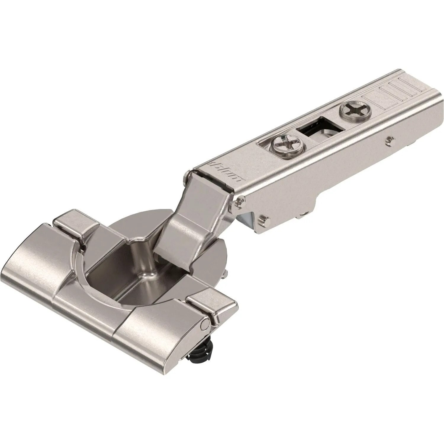 Blum Scharnier Clip Top 110 Grad Gerade mit Feder Vernickelt Inserta