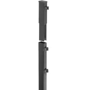 Floraworld Pfostenverlängerung, anthrazit, 20 cm, für Zaunbau & Sichtschutz.