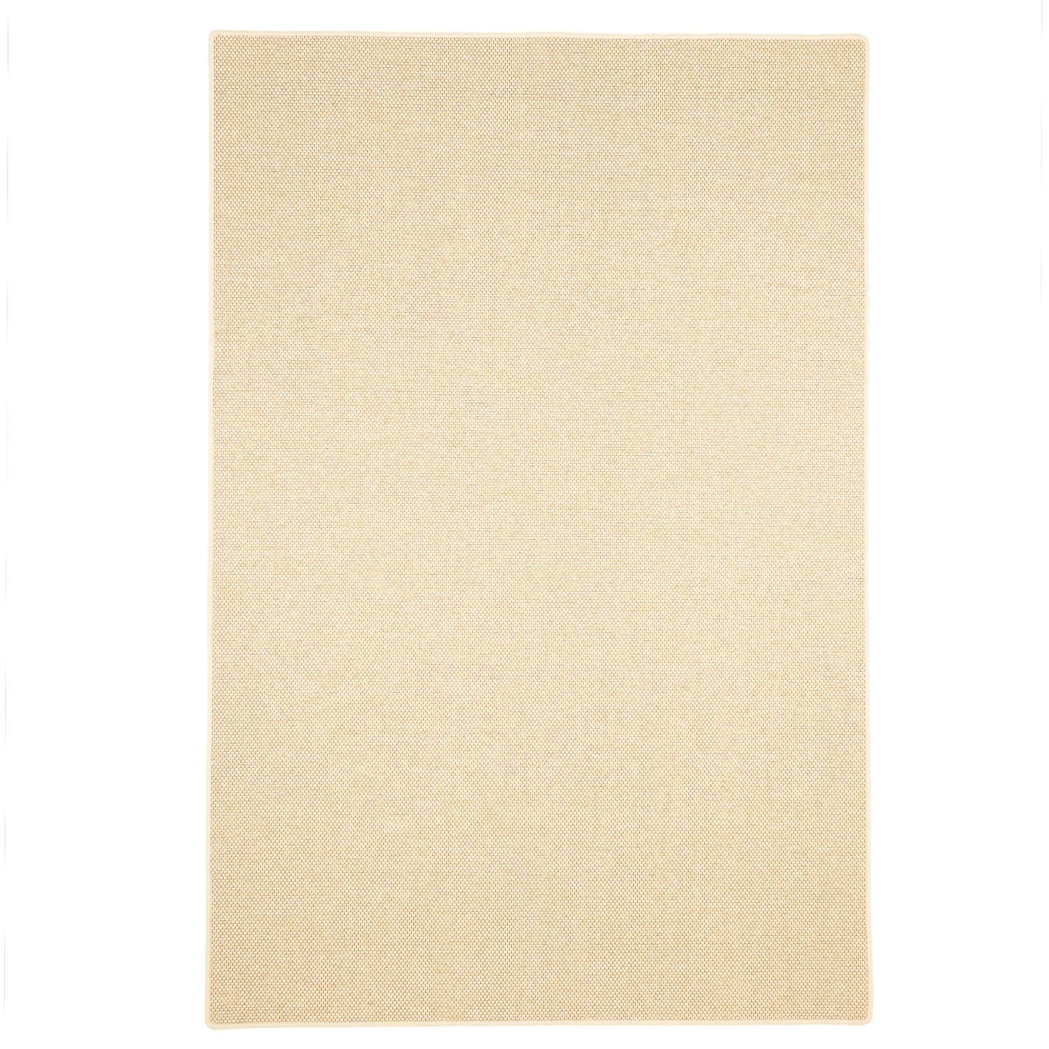 Beiger Snapstyle Flachgewebe Teppich Bentzon, 100x400cm. Kurzflorteppich für Fußbodenheizung.