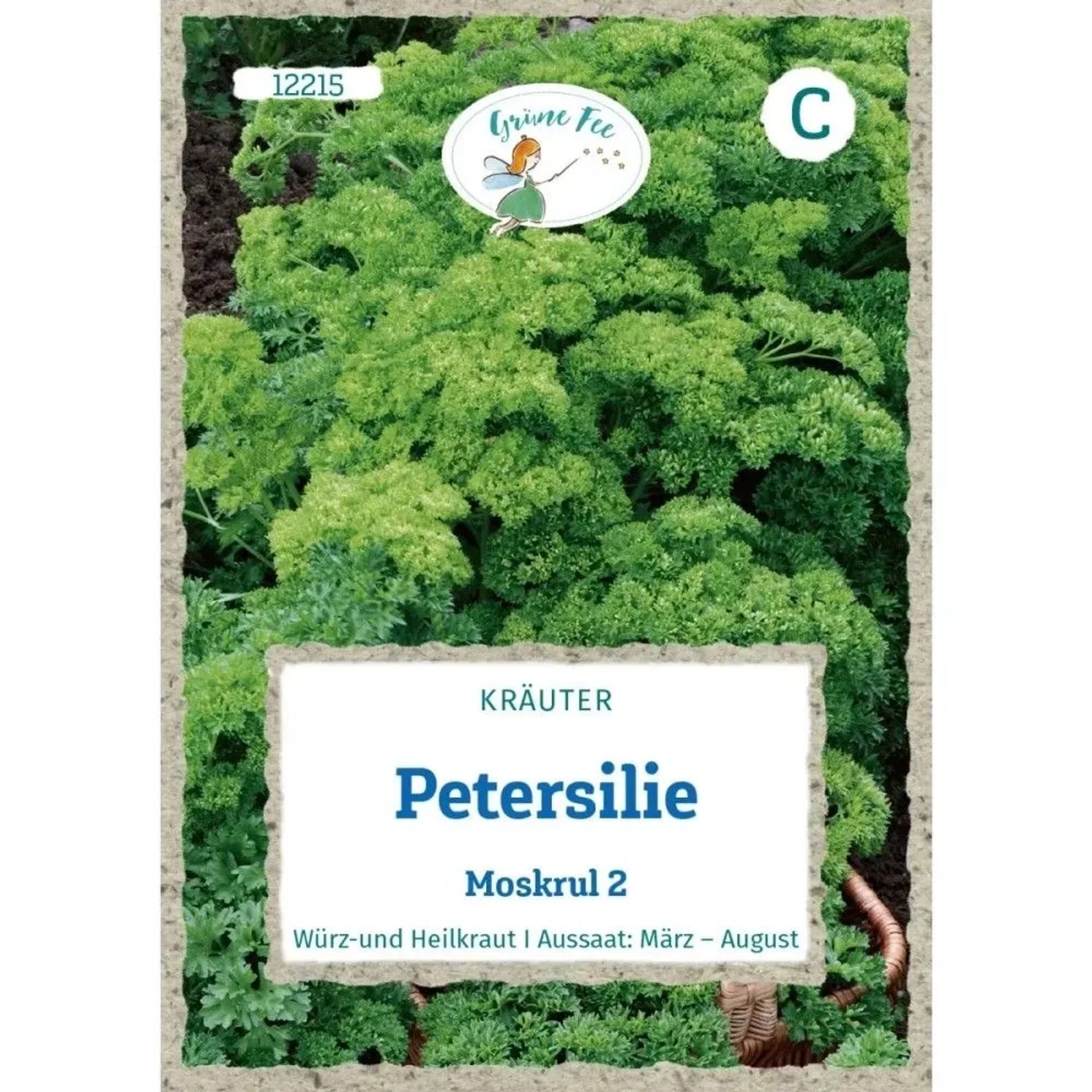 Grüne Fee Petersilie Moskrul 2 Saatgut