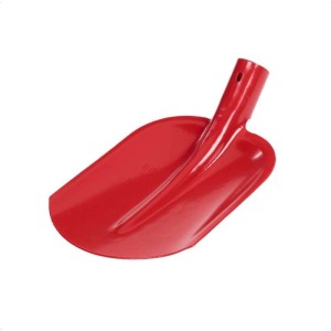 Roter Galaflor Emsländer Sandschaufelkopf aus Stahl, Größe 00, ohne Stiel.