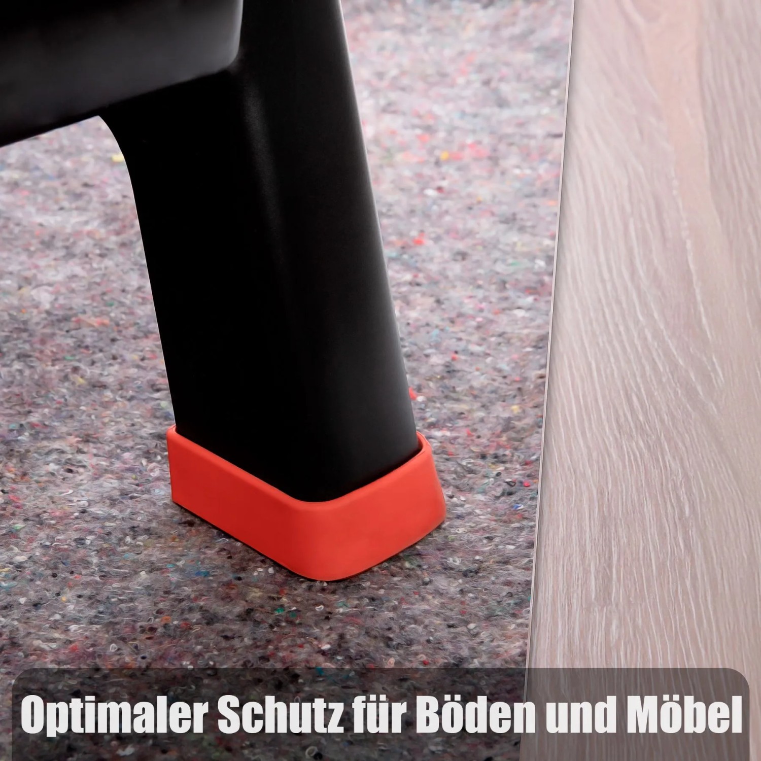 Graues Malervlies schützt Holzboden vor Flecken. Rutschfestes Abdeckvlies für Malerarbeiten, Renovierung & Heimwerker.