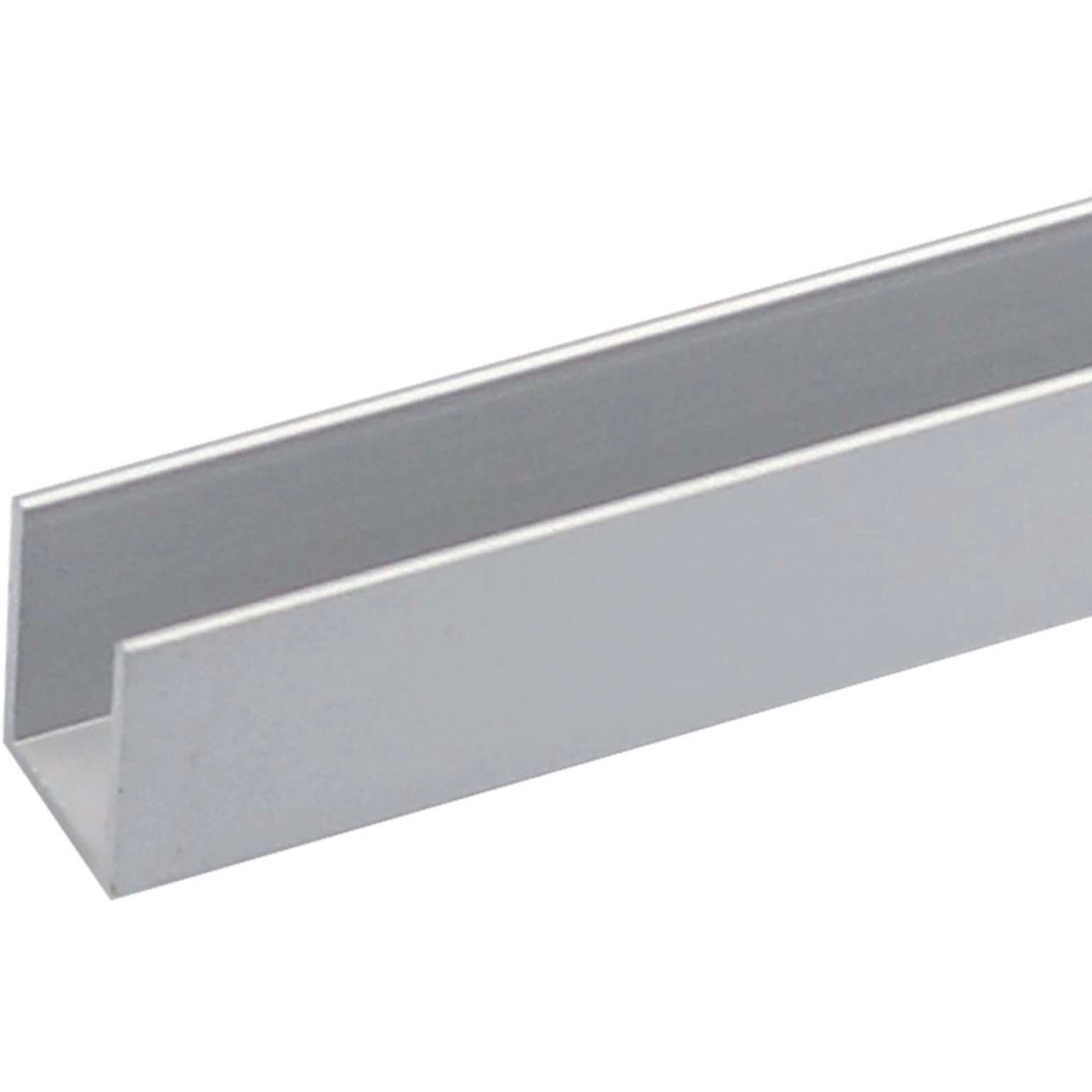 Arcansas U-Profil Aluminium 21 mm x 10 mm x 1.000 mm Silber