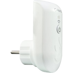 Weißer WiFi Rauchmelder Verstärker für bessere Verbindung von Rauchmeldern.