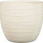 Scheurich Übertopf 866, Ø 25 cm, Vainilla, aus Keramik mit feiner Textur für den Innenbereich.