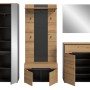 Inn.Furn Garderoben-Set 5-teilig in Eiche und Grau 255 cm Cooper_9
