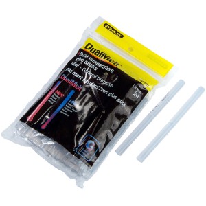 Stanley DualMelt Klebesticks, 24 Stück, verschiedene Größen für Heißklebepistole GR100R.