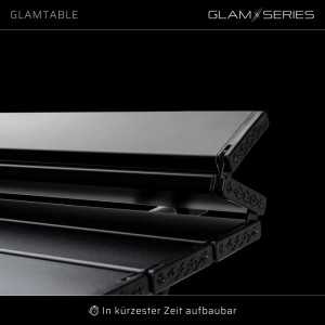 Glamseries Glamtable Schminktisch Klappbar Frisiertisch Bis 20Kg Make Up Tisch