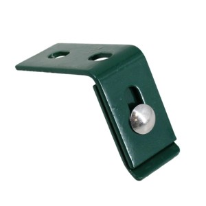 Galaflor Wandanschlusswinkel für Doppelstabmatten 100x70 mm Grün