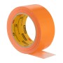 Orangefarbenes Scotch Klebeband High Visibility, 25 m x 48 mm, für gut sichtbare Reparaturen.