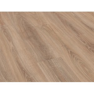 Laminatboden Eiche Nostalgie Altholzstruktur, 8 mm stark, Detailansicht.