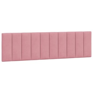 vidaXL Kopfteil-Kissen "Hanko" Rosa 180 cm Samt 374686