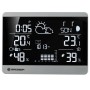 Bresser ClimateTemp NDH-NEO Funk-Wetterstation in Silber-Schwarz mit digitaler Anzeige von Wetterdaten.
