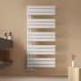 Emke Badheizkörper 130x60cm 798W Weiß Handtuchwärmer für Badezimmer Handtuchtrockner_2