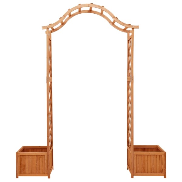 Elegantes Rosenbogen Holz Obi Ebenbild