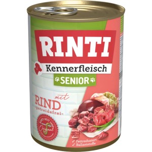 Rinti Hunde-Nassfutter Kennerfleisch Senior Rind 400 g