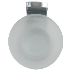 Spirella Taku Seifenschale, Chrom, 8x5x6cm, zur Wandmontage im Bad.