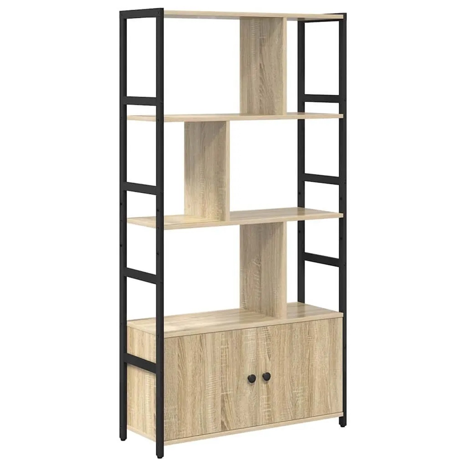 vidaXL Bücherregal Sonoma-Eiche 80 x 30 x 155,5 cm Holzwerkstoff 868438 günstig online kaufen