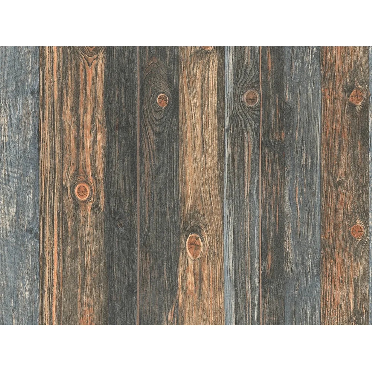 A.S. Creation Vliestapete Holzoptik Woodn Stone Bunt