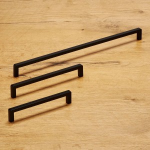 SOTECH Möbelgriff BLACKLINE IX BA 128 mm Schwarz Matt