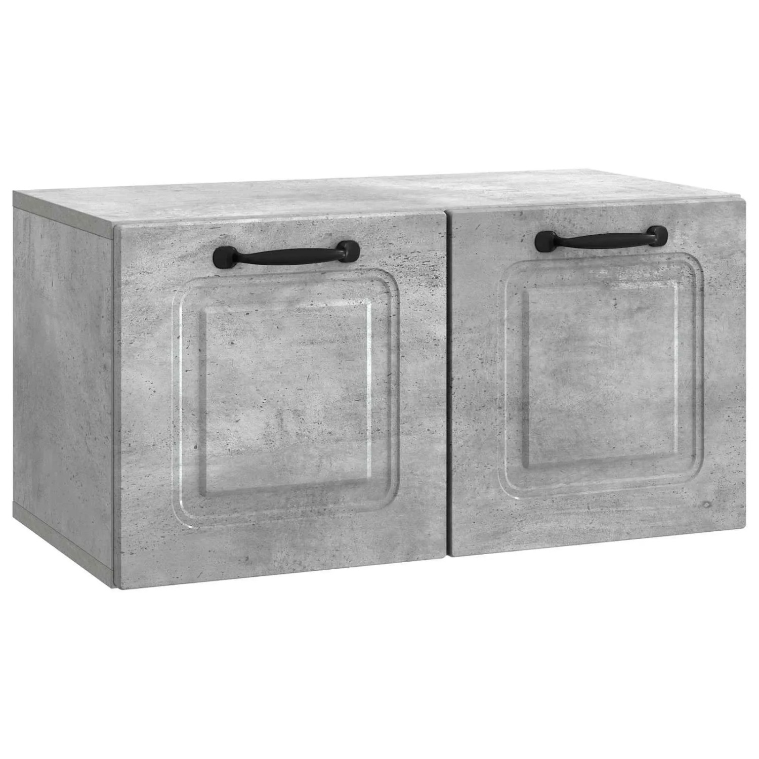vidaXL Wandmontierter TV-Schrank Betongrau 59,5 x 31 x 30 cm 899388