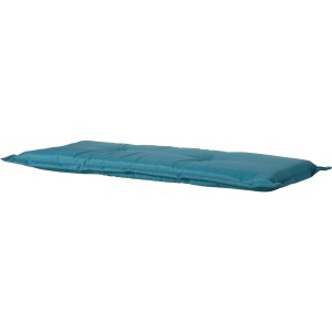 Madison Gartenbankauflage Panama Sea Blue, 150x48 cm. Bequemes Sitzkissen für Gartenbänke.