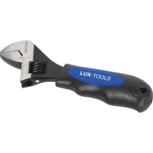LUX Rollgabelschlüssel mit ergonomischem Griff, verstellbarer Schraubenschlüssel für Schrauben und Muttern.