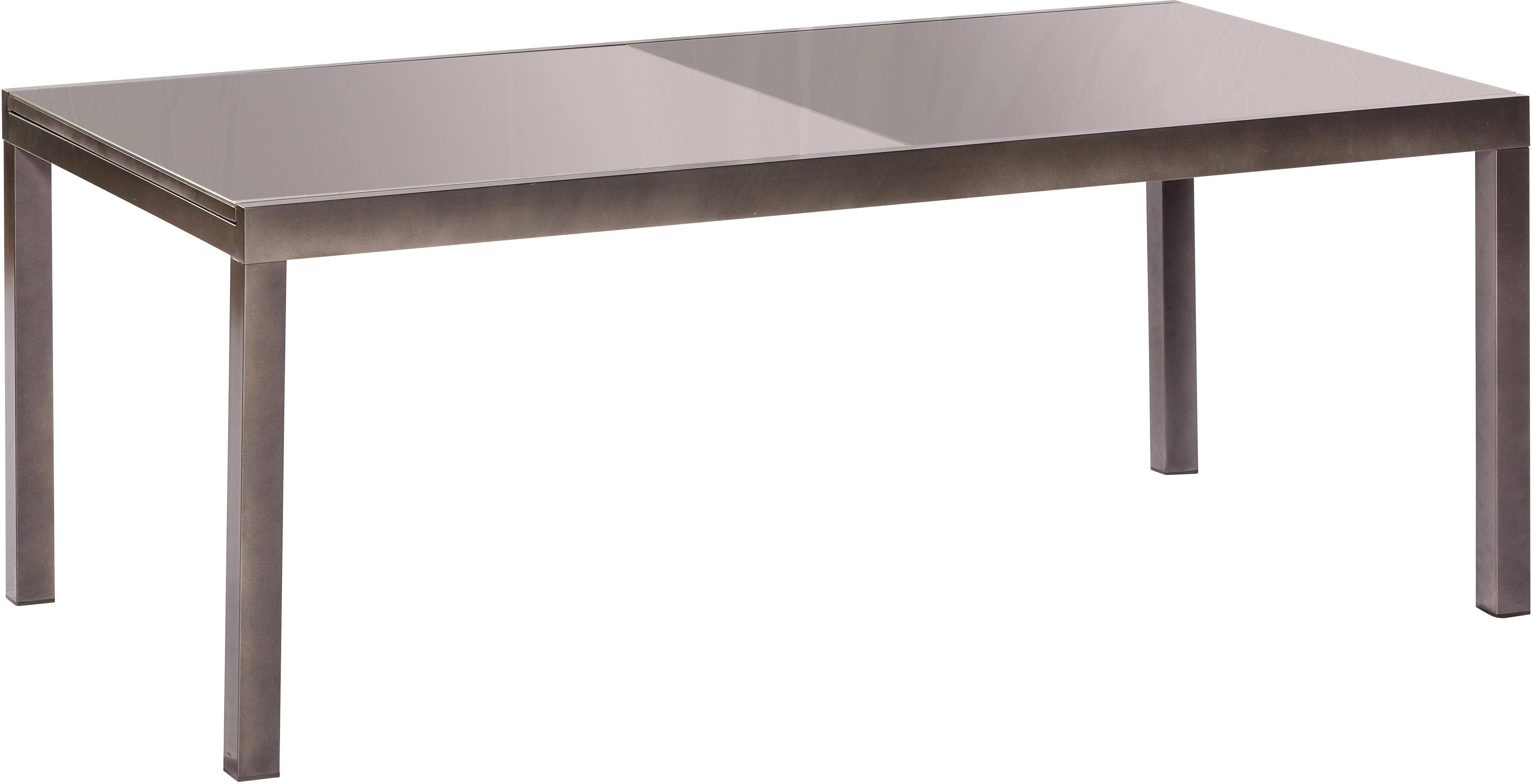 Merxx Gartentisch Semi Rechteckig Aluminium kaufen Ausziehbar cm cm 200/300 110 x OBI bei Grau