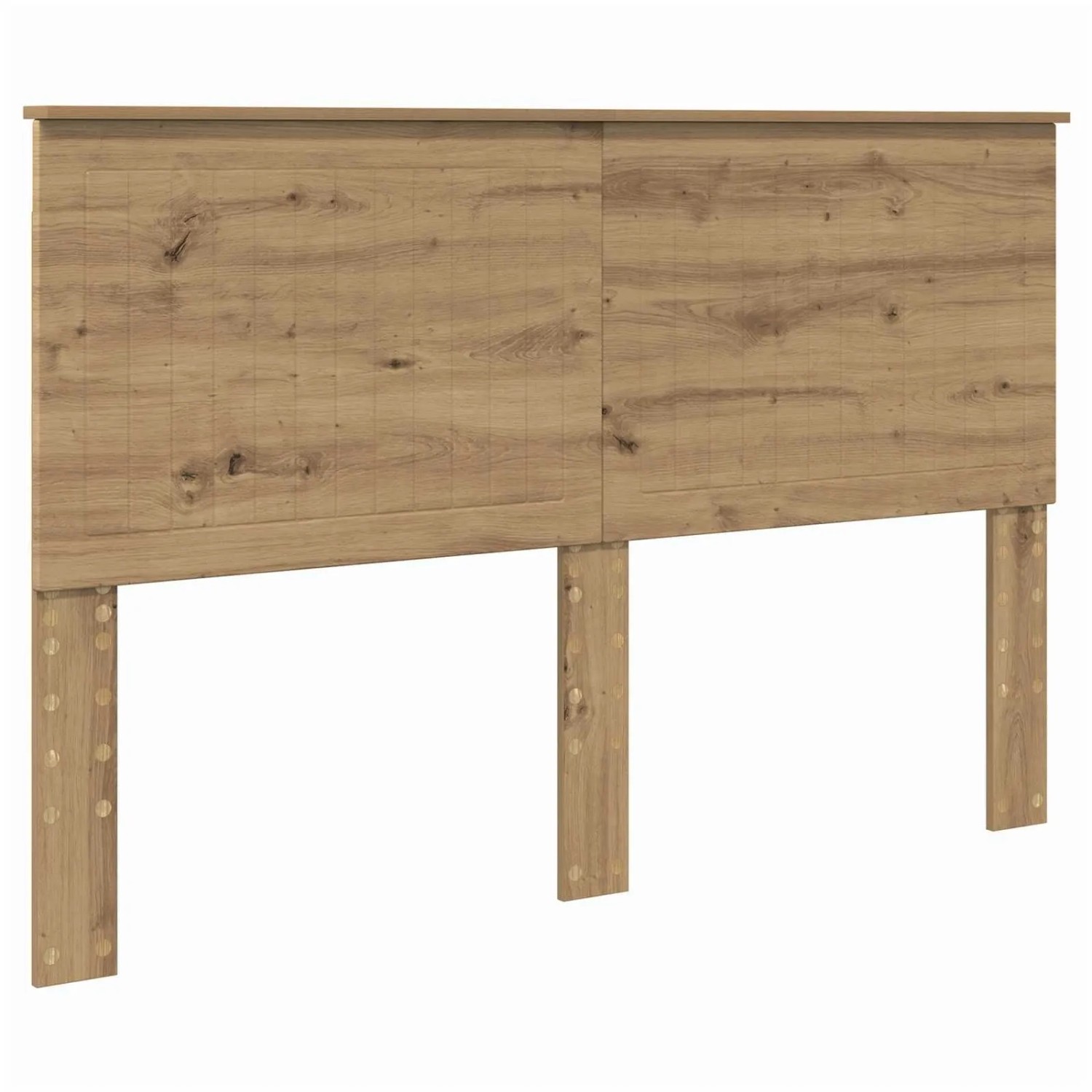 vidaXL Kopfteil mit Kopfteil Artisan-Eiche 150 cm Holzwerkstoff 887757
