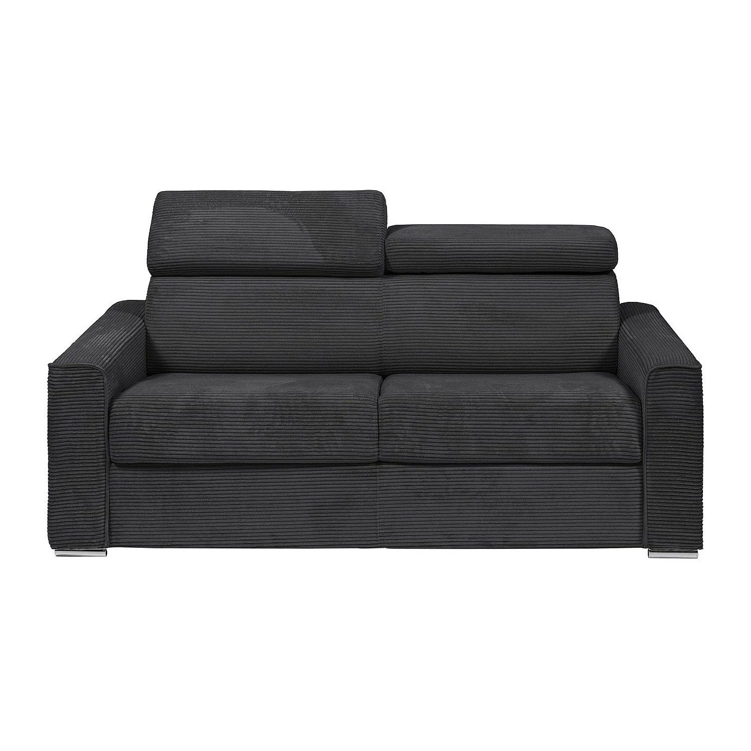 Vente-unique Schlafsofa Vizir Grau 196 cm