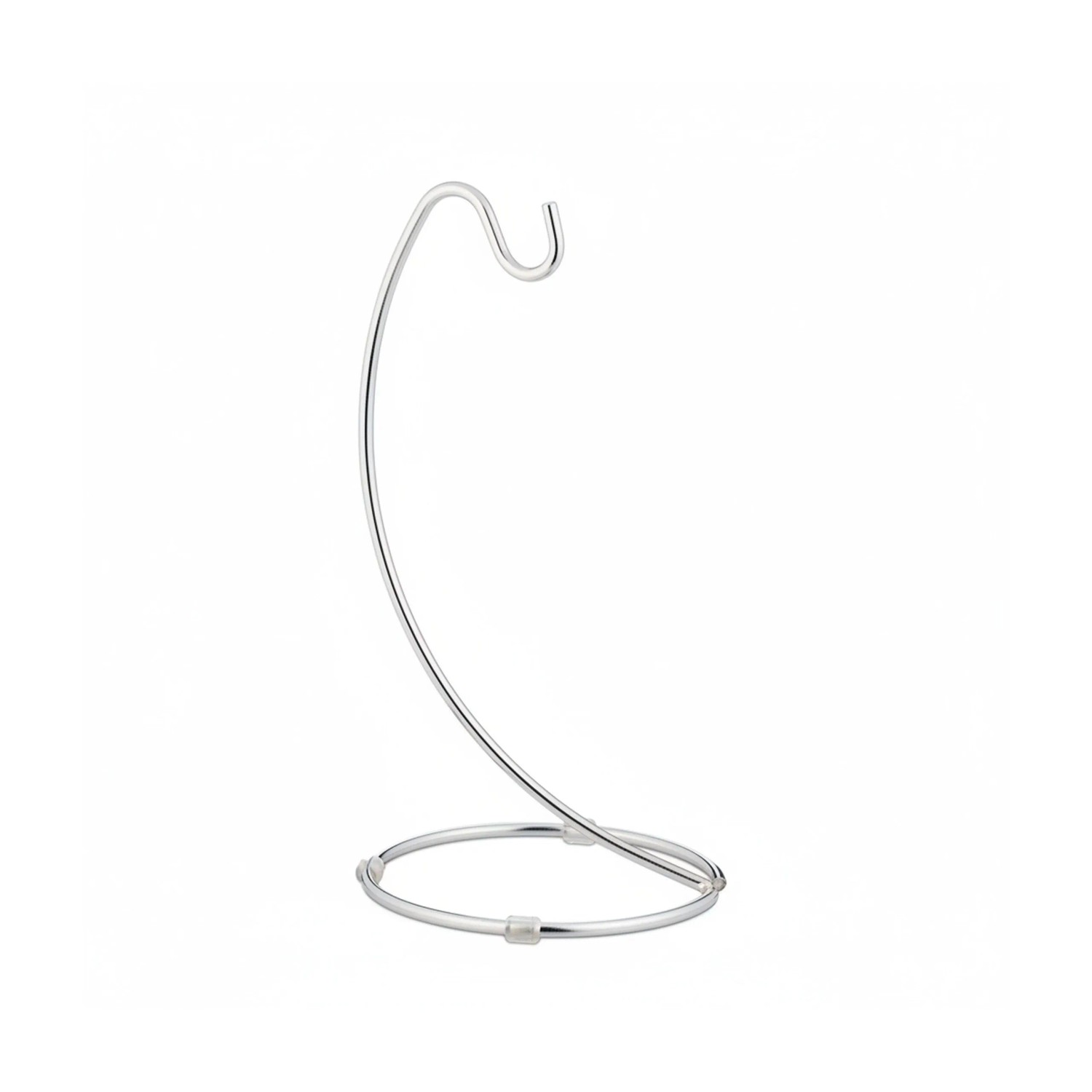 Relaxdays Bananenhalter Eisen Silber Mit Haken 33 x 17,5 x 16,5 cm 280 g