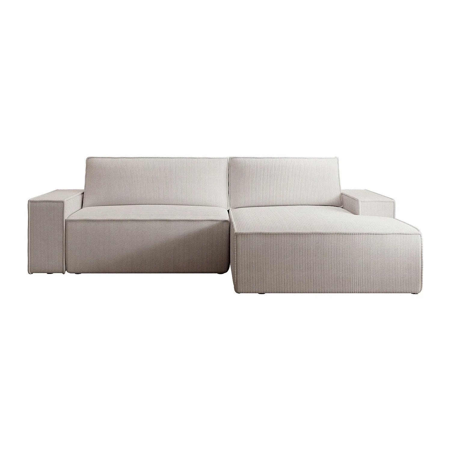 Vente-unique Sofa Ohne Schlafmöglichkeit Amelia Beige 267 cm