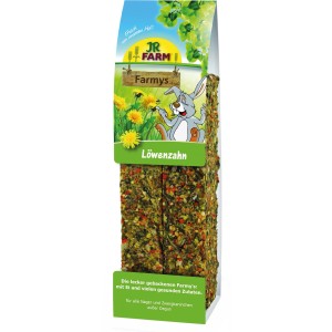 JR Farm Nager-Snack Farmys Löwenzahn, gebackener Snack mit Löwenzahn, Saaten und Gemüse für Nager.