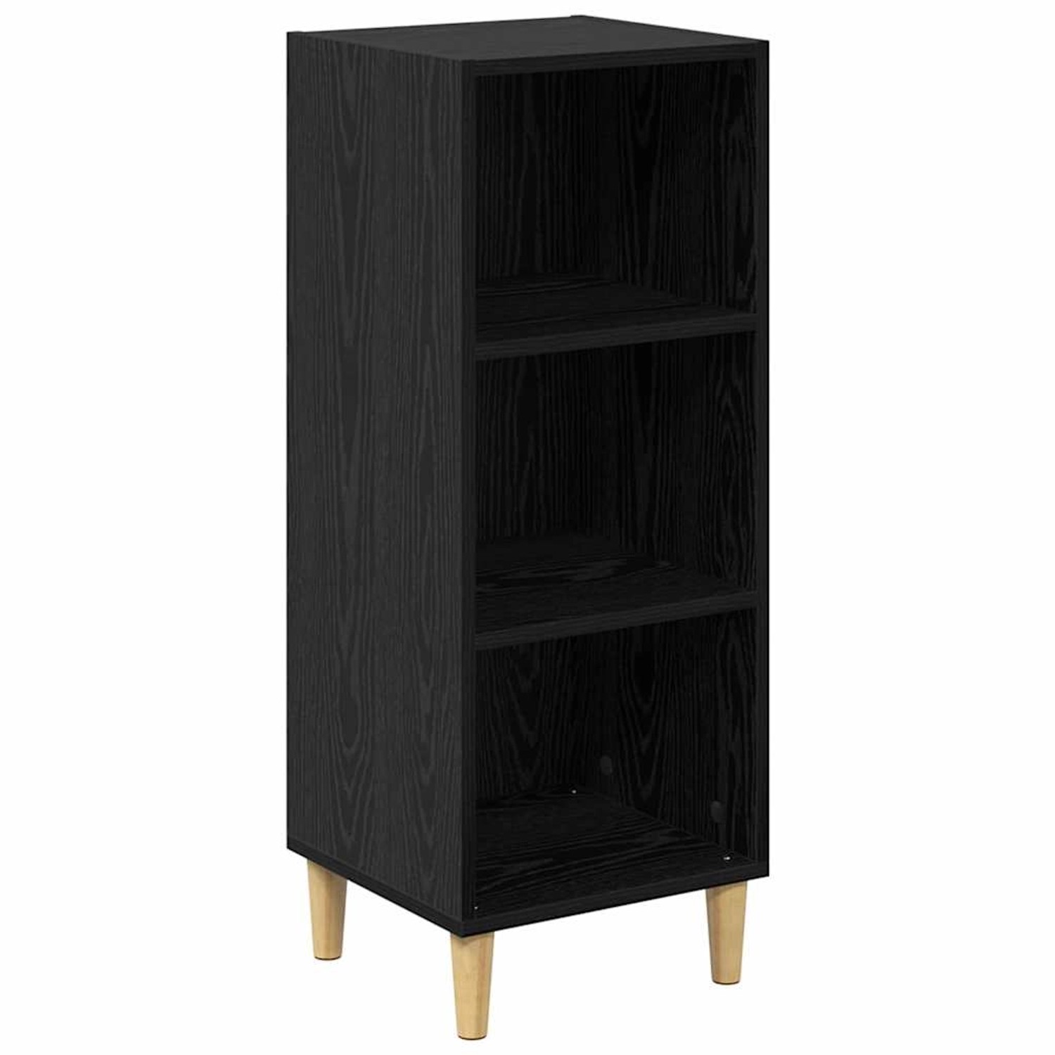 vidaXL Sideboard Schwarz Eichen-Optik 32,5 x 34,5 x 90 cm 880963 günstig online kaufen
