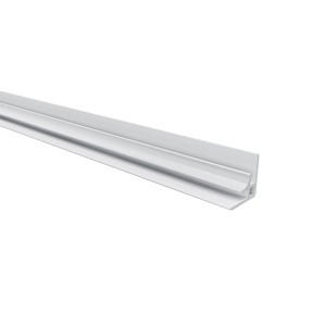 AICA 210cm Eckprofil Aluminium Profil für 3mm Aluverbundplatte Matt Weiß