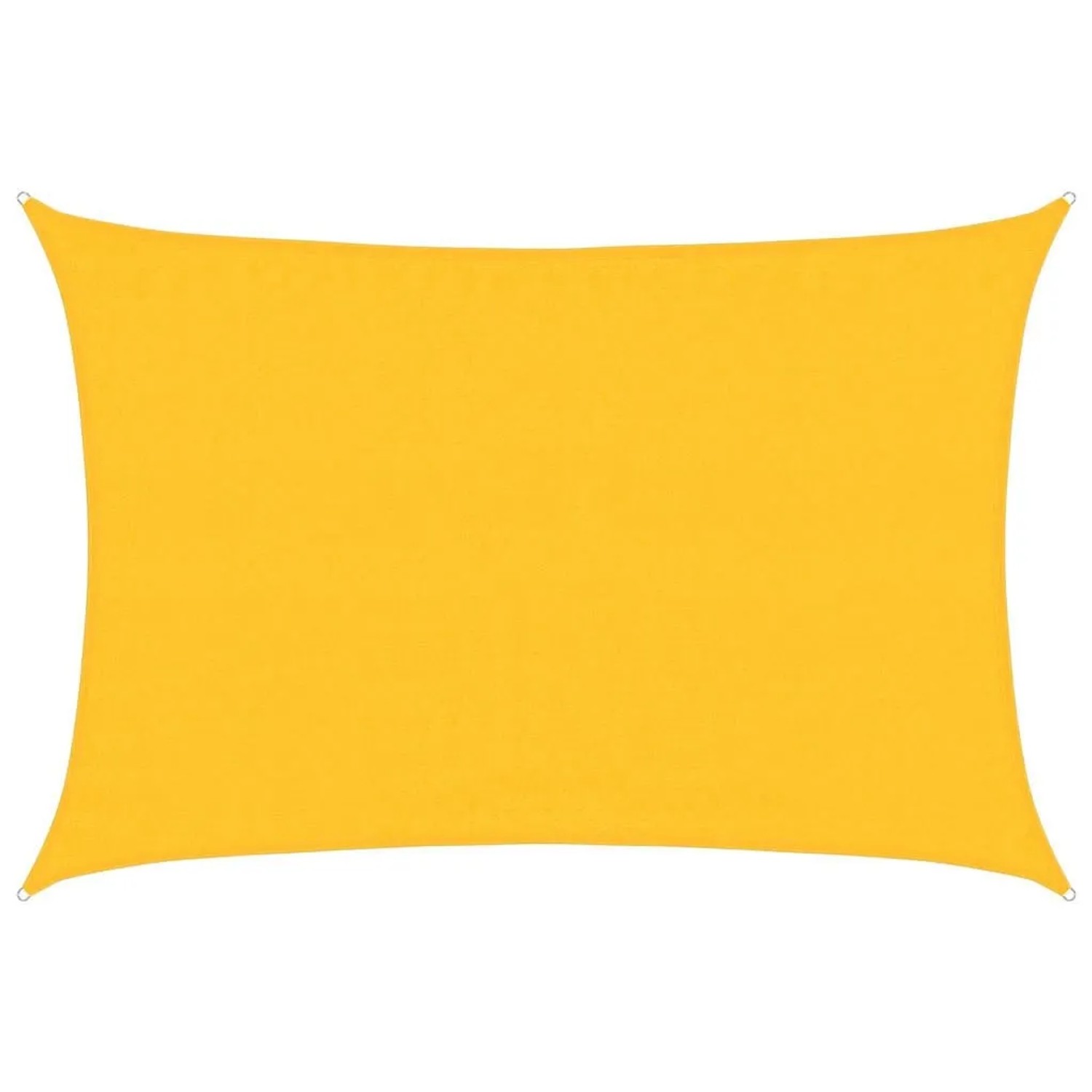 vidaXL Sonnensegel 160 g/m² Rechteckig Gelb 3,5x5 m HDPE 311572 günstig online kaufen