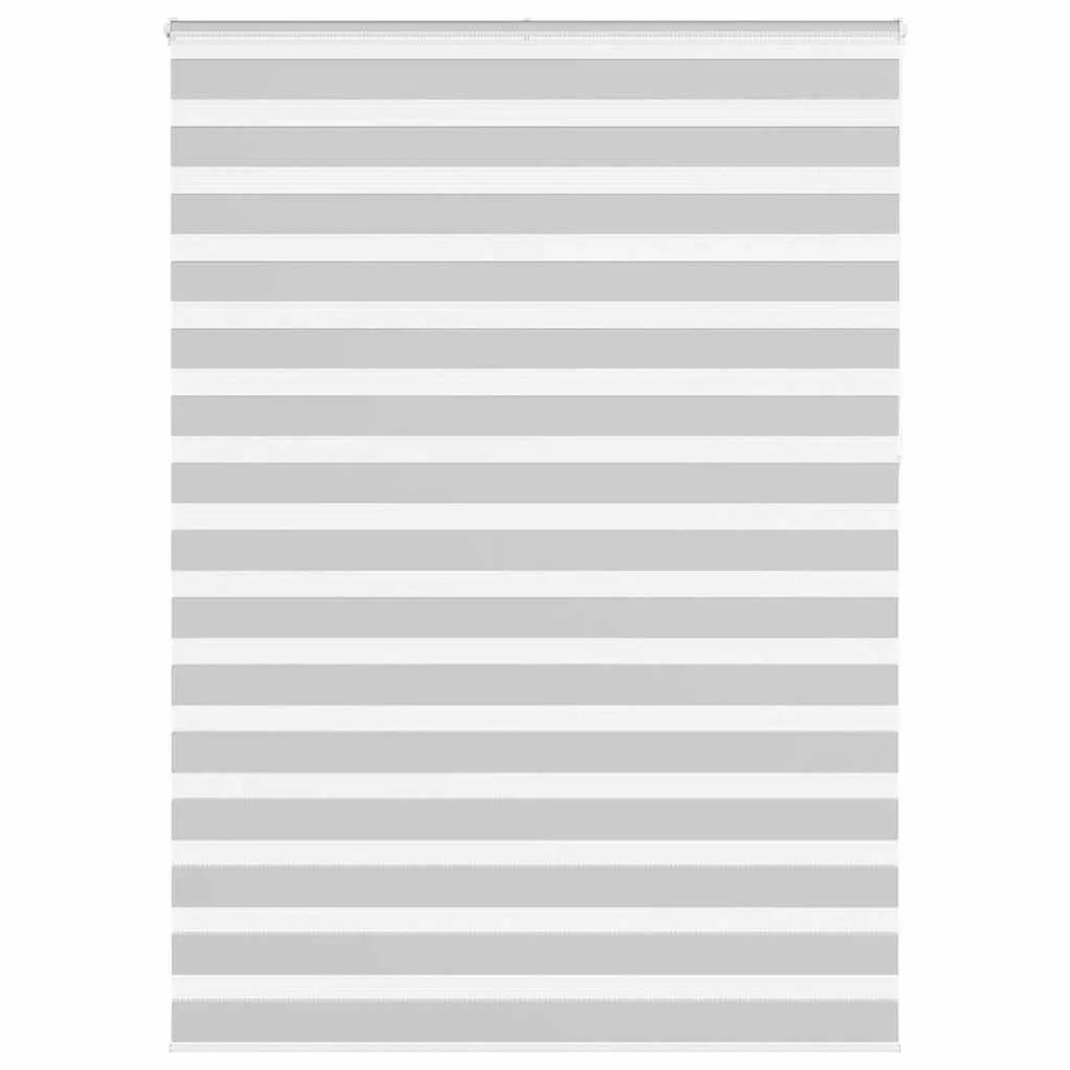 vidaXL Doppelrollo Hellgrau 155x230 cm Stoffbreite 150,9 cm Polyester 40145 günstig online kaufen