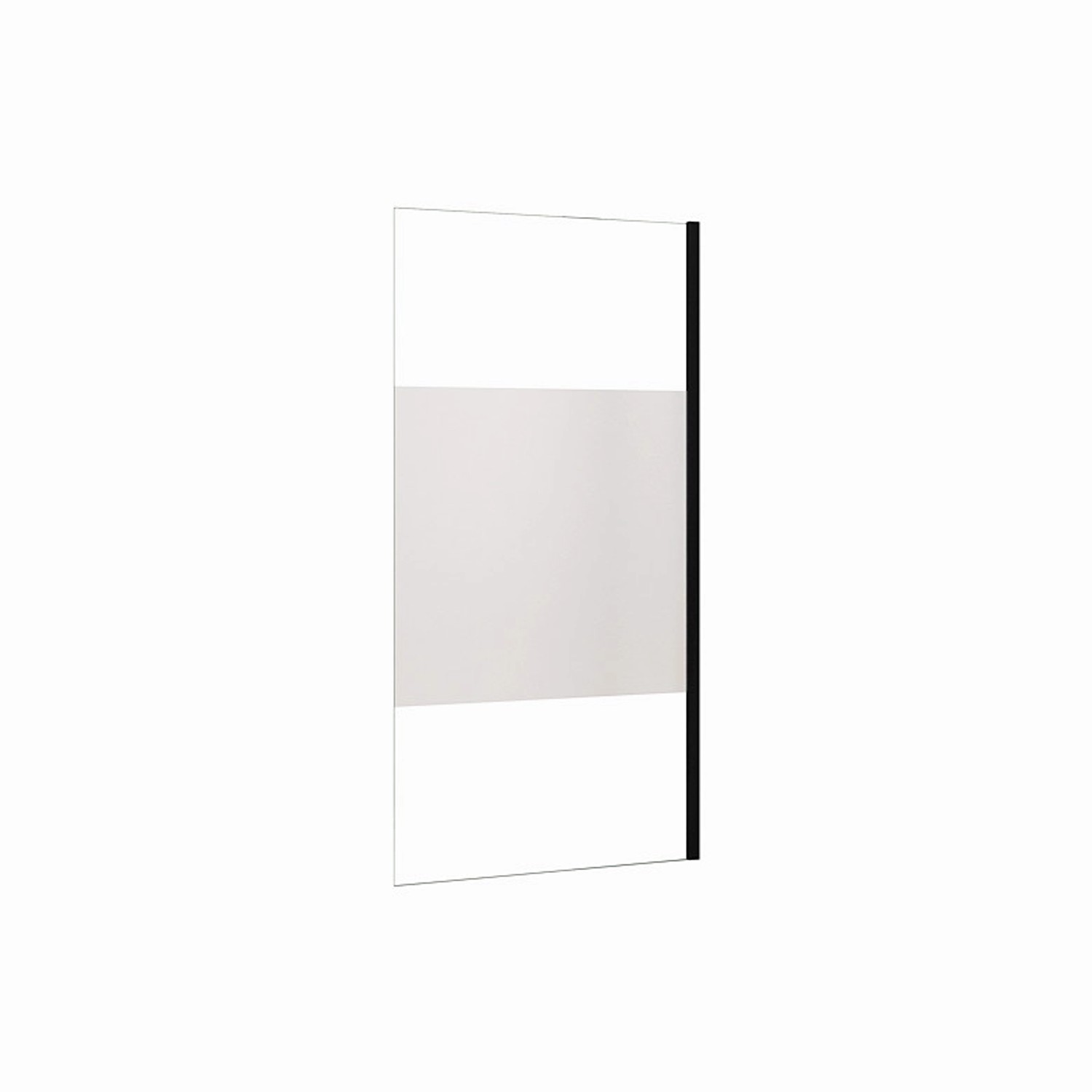 Duschparadies 70 x 200cm Walk in Dusche 8mm Nano Glas Duschwand Milchglasst günstig online kaufen