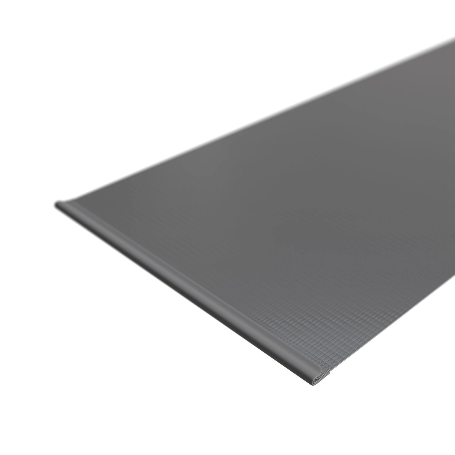 Juskys PVC Sichtschutzstreifen, 4er Set, hellgrau, für Zaunbau & Sichtschutz.