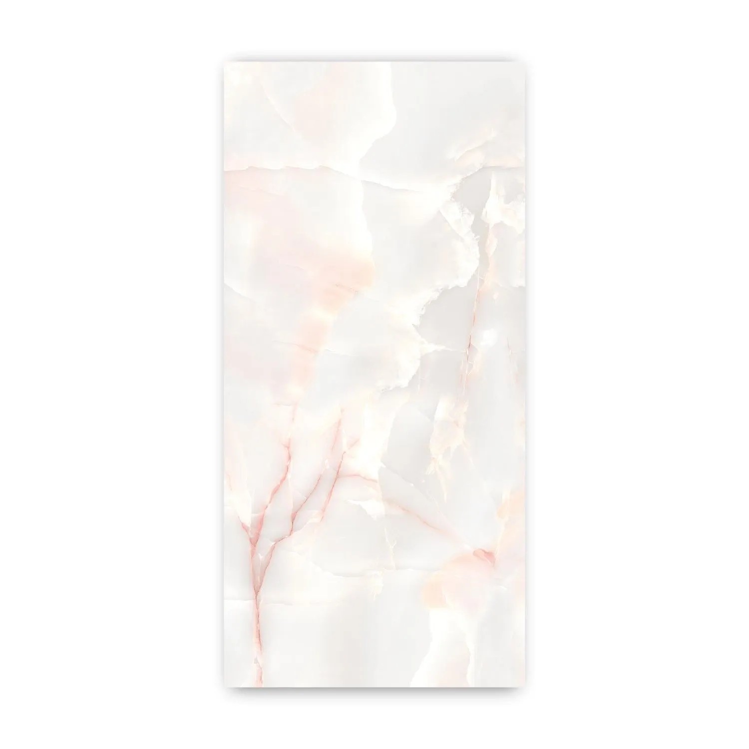 Walllux Duschrückwand Marmor Rose Alu-Verbund 3 mm 100 x 210 cm