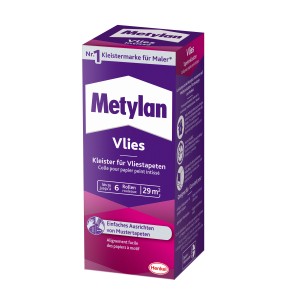 Metylan Vlies Tapetenkleister, 180g Packung, für Vliestapeten