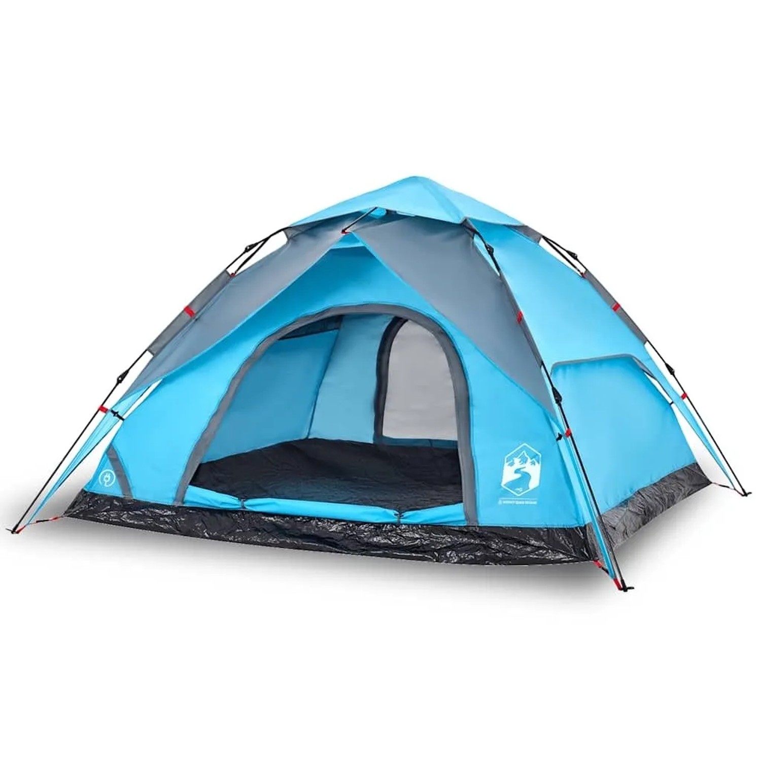 Furnicato Campingzelt Kuppel Blau 250 X 250 X 155 Cm