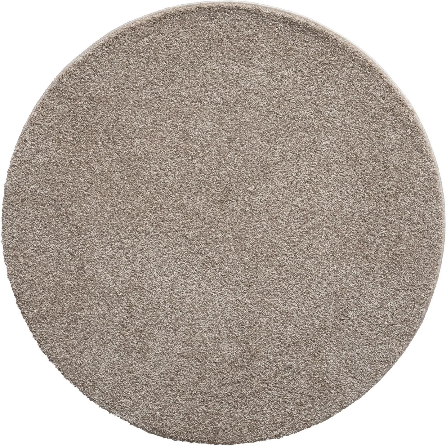 Floornovo Kurzflor Teppich Nr. 207 Rund Einfarbig Durchmesser 160 cm günstig online kaufen