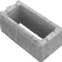 Grauer EHL Planomur Normalstein (50x25x20 cm) mit Nut- und Feder-System für Mauern und Hänge.