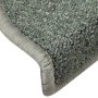vidaXL Stufenmatten 15 Stk 56x17x3 cm Dunkelgrün Halbrund 322360_8