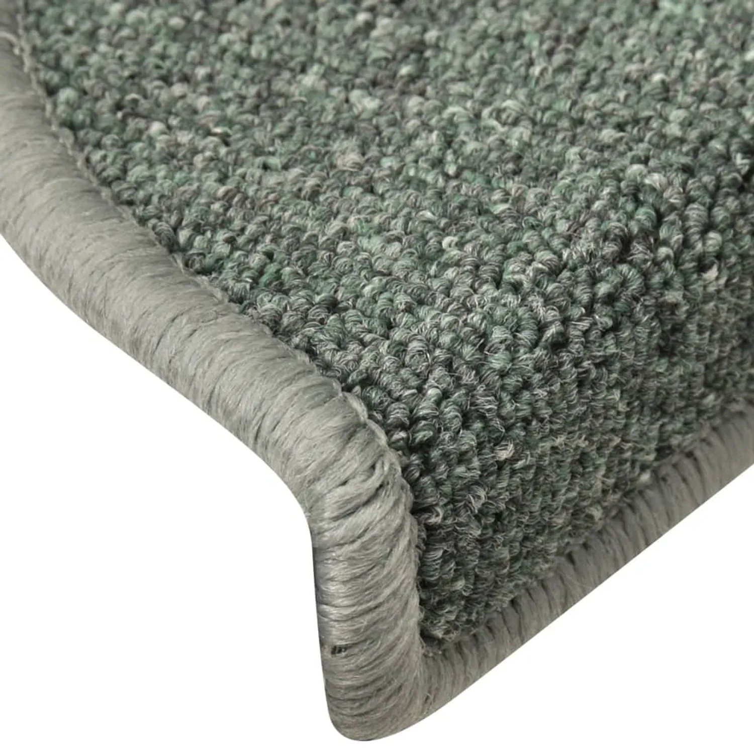 vidaXL Stufenmatten 15 Stk 56x17x3 cm Dunkelgrün Halbrund 322360_8