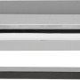 Chromfarbene Trio LED Bad-Wandleuchte Gianni, 75x400x148 mm, warmweißes Licht.