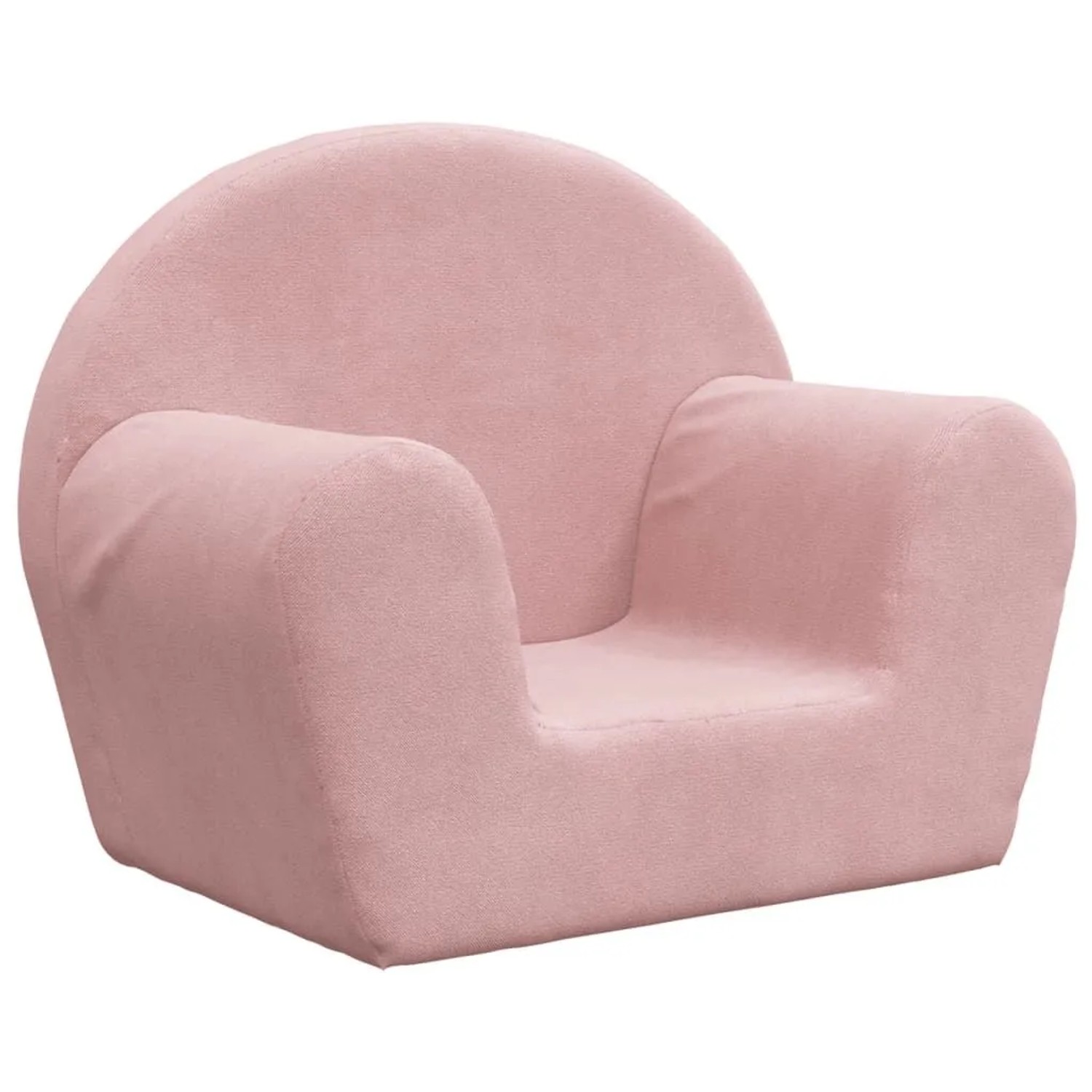 vidaXL Kindersofa Rosa Weicher Plüsch 356985