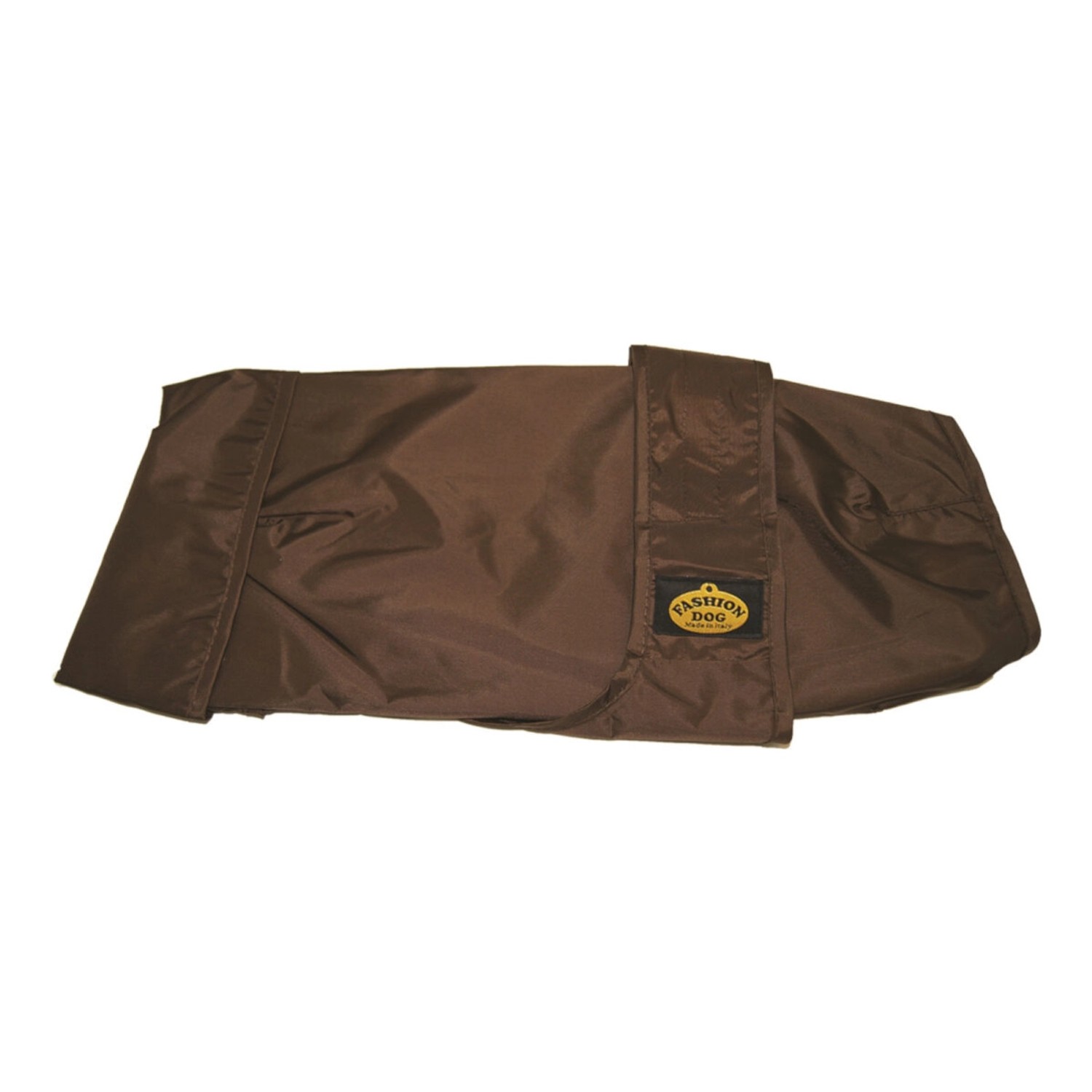 Fashion Dog Regenmantel für Hunde Braun 43 cm