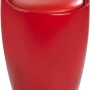 Roter Wenko Badhocker Candy mit Wäschesack, Kunststoff, 20 l Fassungsvermögen.